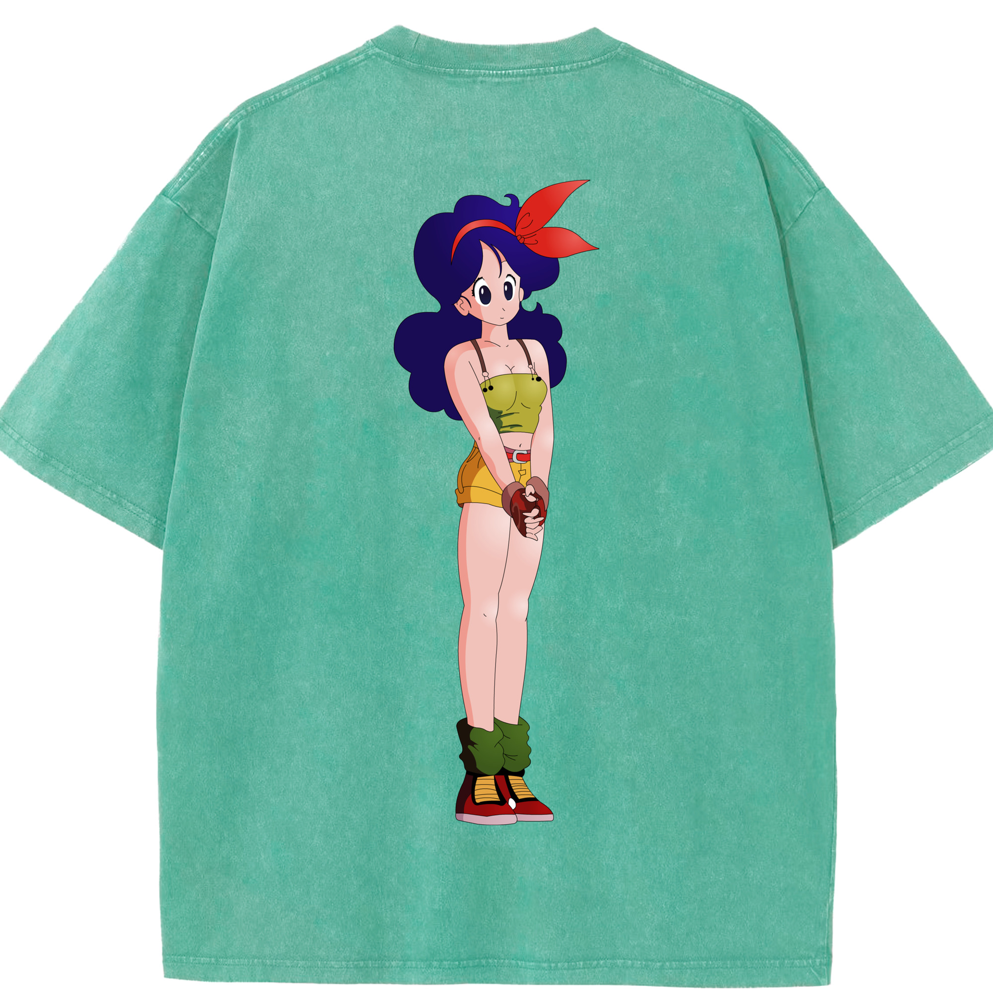 （画像用） ドラゴンボール DRAGON BALL 綿100% ヴィンテージ風 半袖Tシャツ（背面プリント）